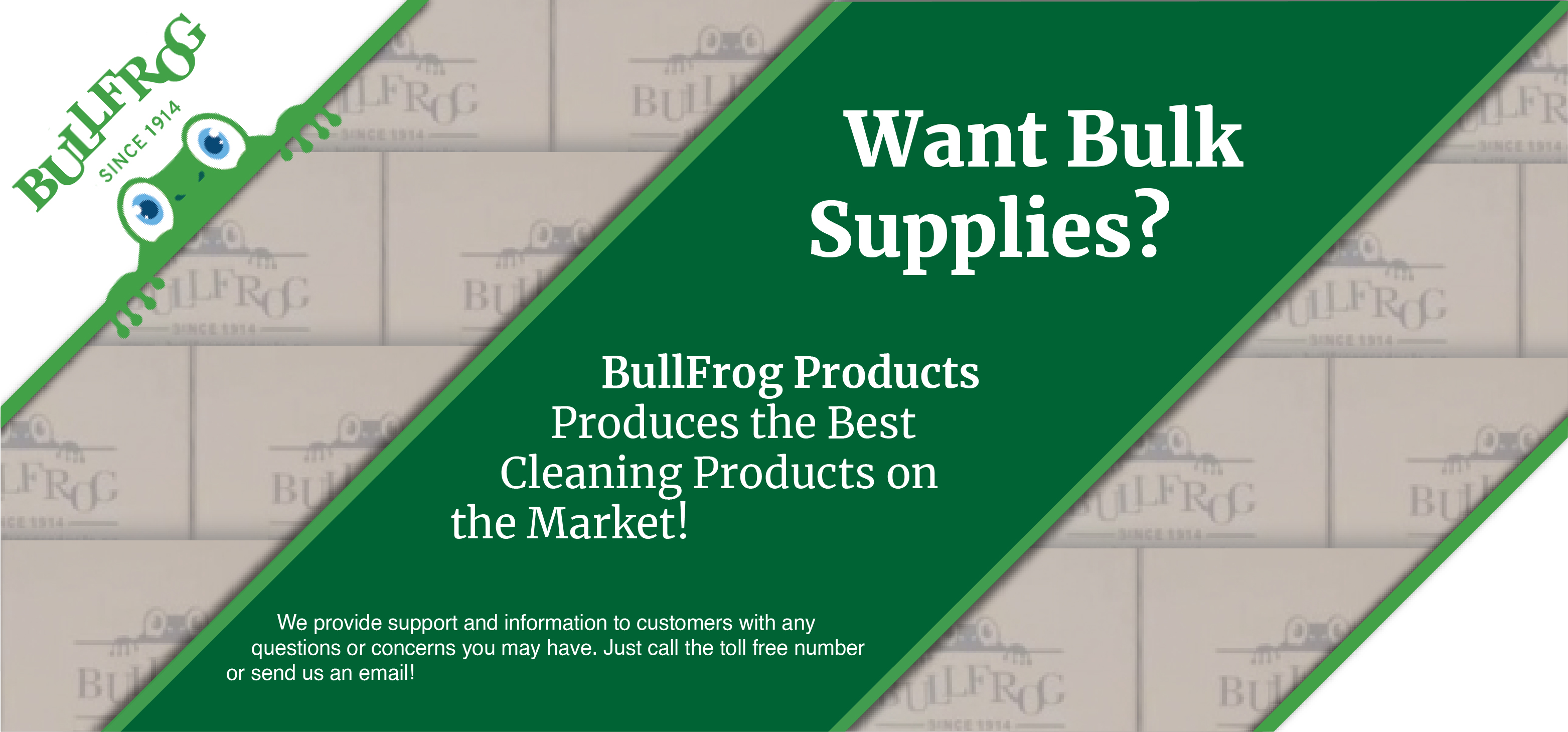 Bulk banner